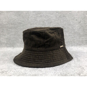 Jessica Simpson Womens Brown Corduroy Bucket Hat Fisherman Sun Cap OSFM